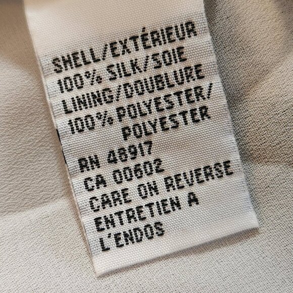 Calvin Klein Skirt. Silk. NWT. Size 14. - Picture 10 of 10